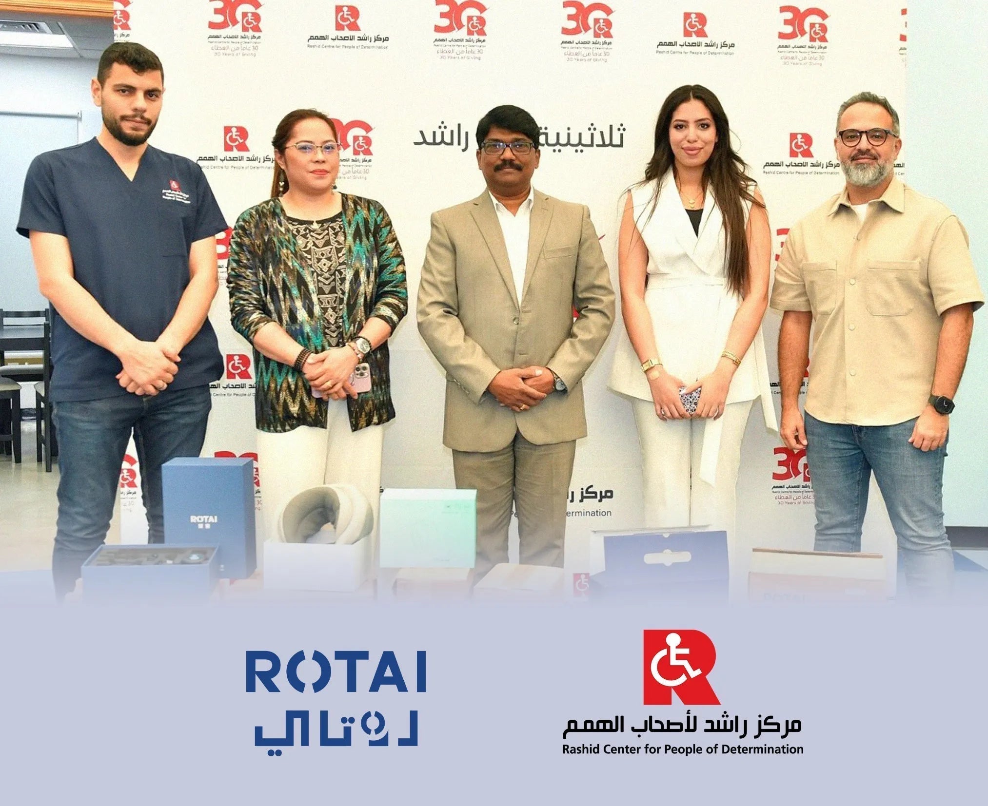 Rotai Partners with Rashid Centre to Support People of Determination - Rotai - Best Massage Chair in Dubai UAE - Shop massage chairs in Dubai, UAE, Abu Dhabi