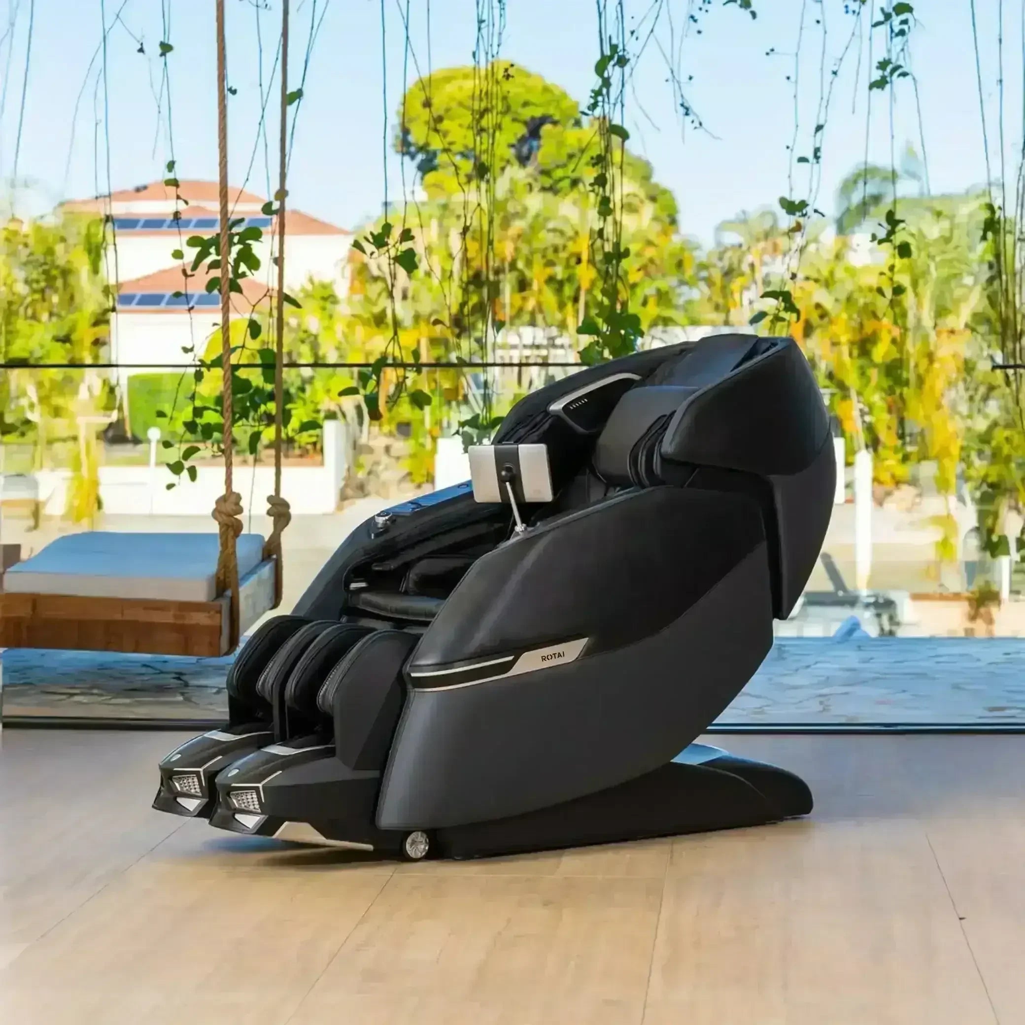 Advanced AI Robotic Massage Chair (Space Black) massage chair UAE