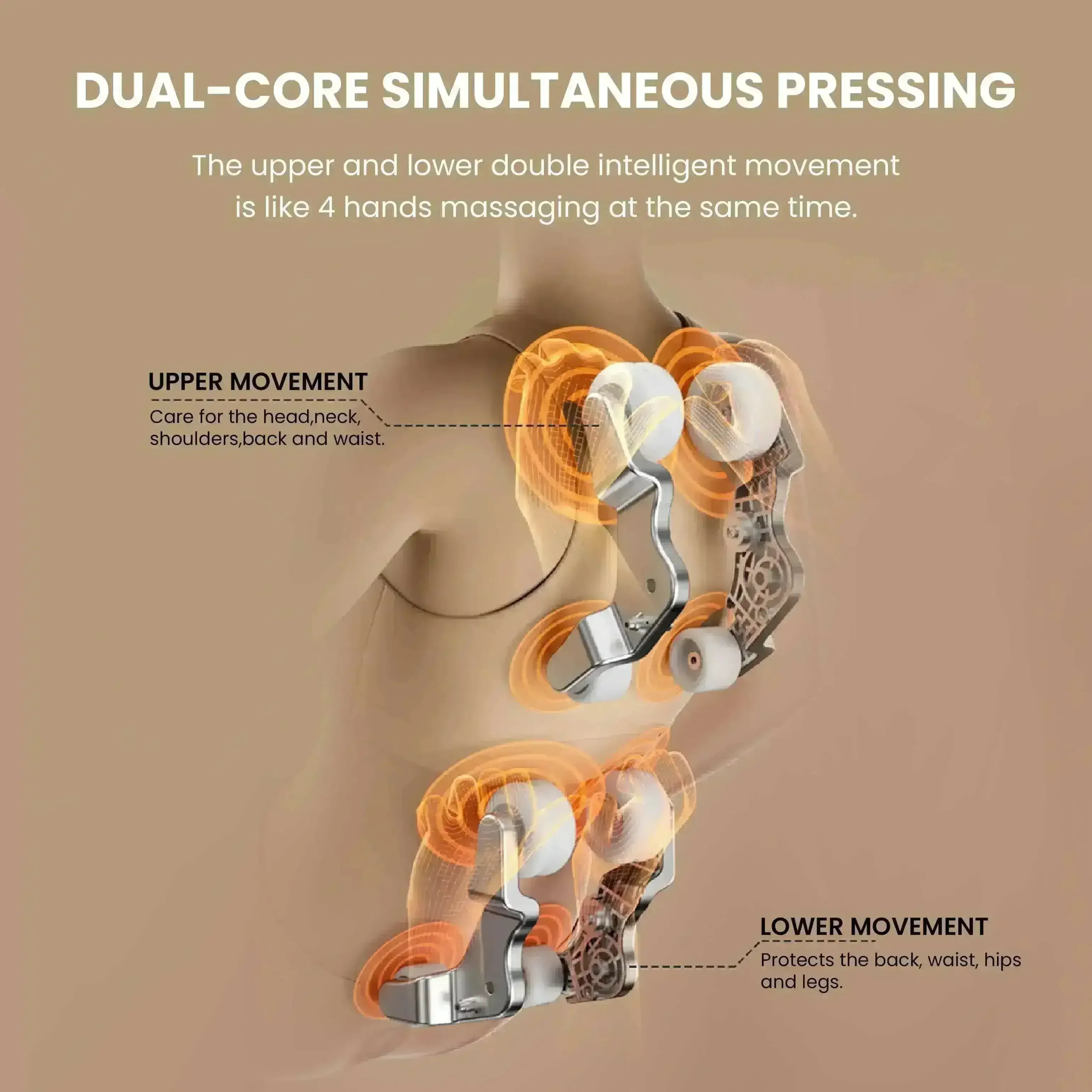 Royal Magestic Pro Massage Chair Brown (Pre-owned) - Rotai Health - Best Massage Chair in Dubai UAE - Shop massage chairs in UAE, Saudi Arabia -Therapy Massage Chairs - Back, Neck, & Leg Pain Relief