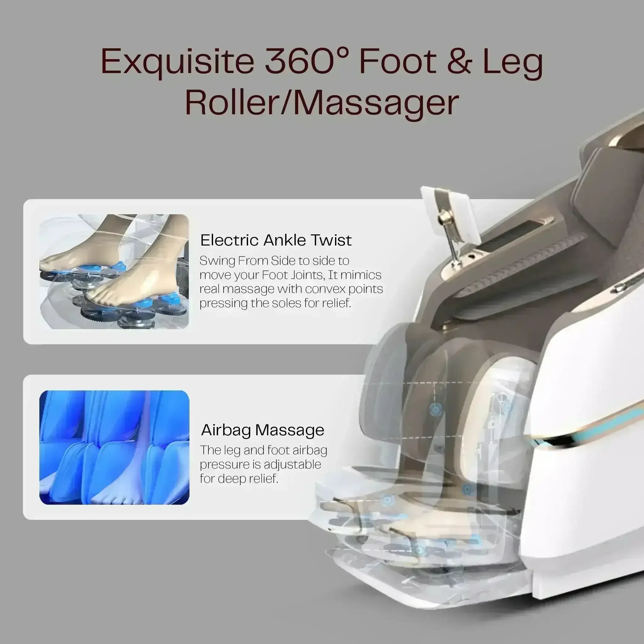 Rotai - Best Massage Chair in Dubai, UAE - Shop massage chairs in Abu Dhabi, UAE, Saudi Arabia كرسي التدليك