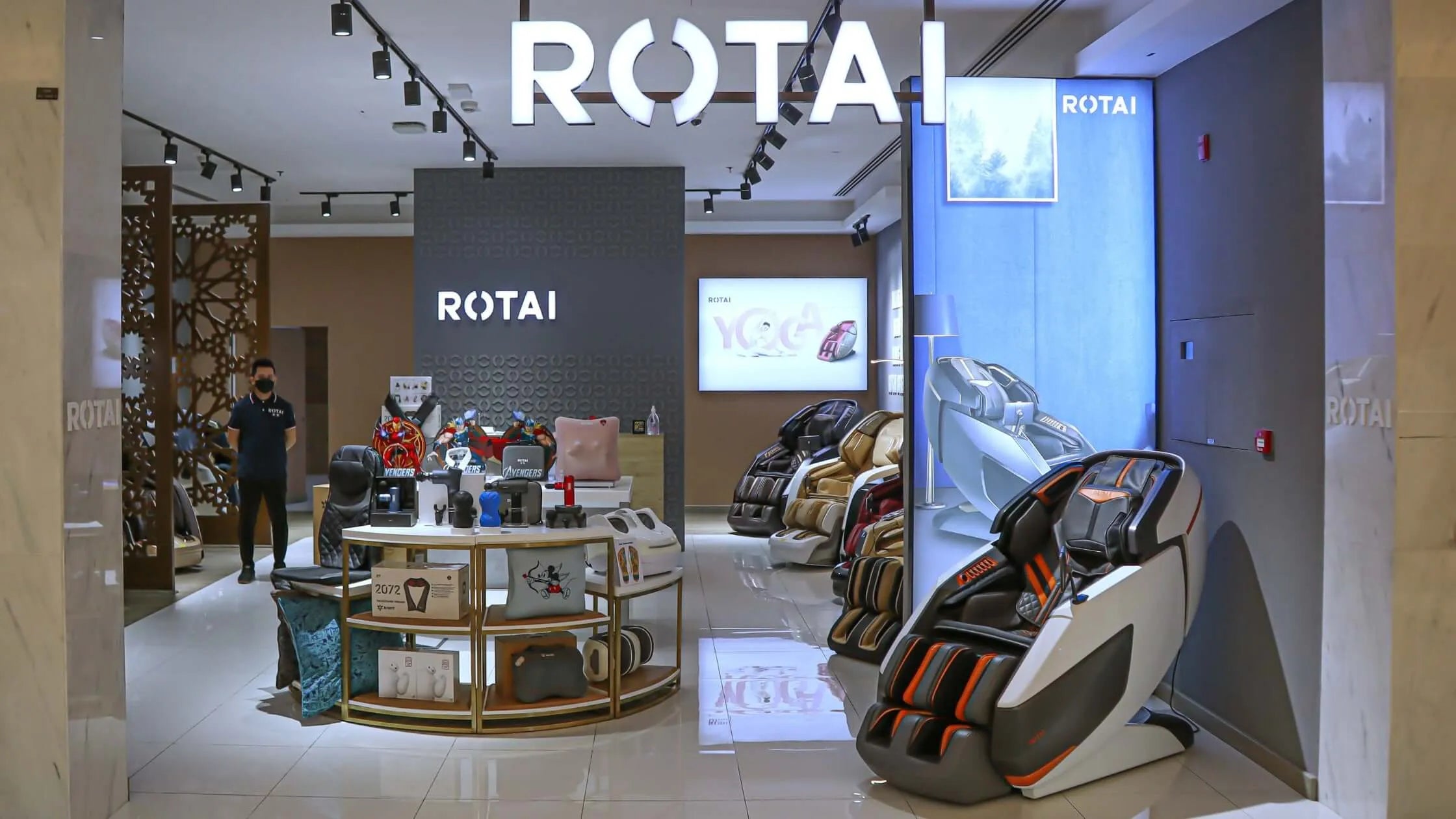 Rotai_Massage_Chair_Nakheel_Mall_Showroom - Rotai - Best Massage Chair in Dubai UAE - Shop massage chairs in Dubai, UAE, Abu Dhabi