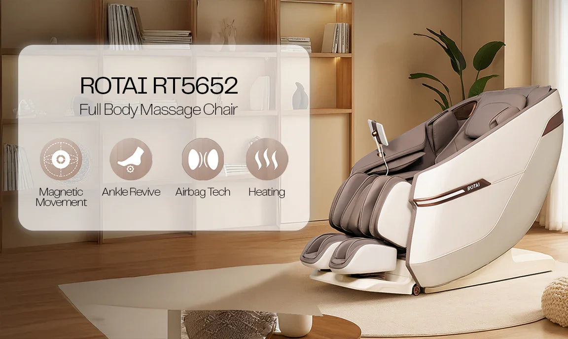 Rotai - Best Massage Chair in Dubai, UAE - Shop massage chairs in Abu Dhabi, UAE, Saudi Arabia كرسي التدليك