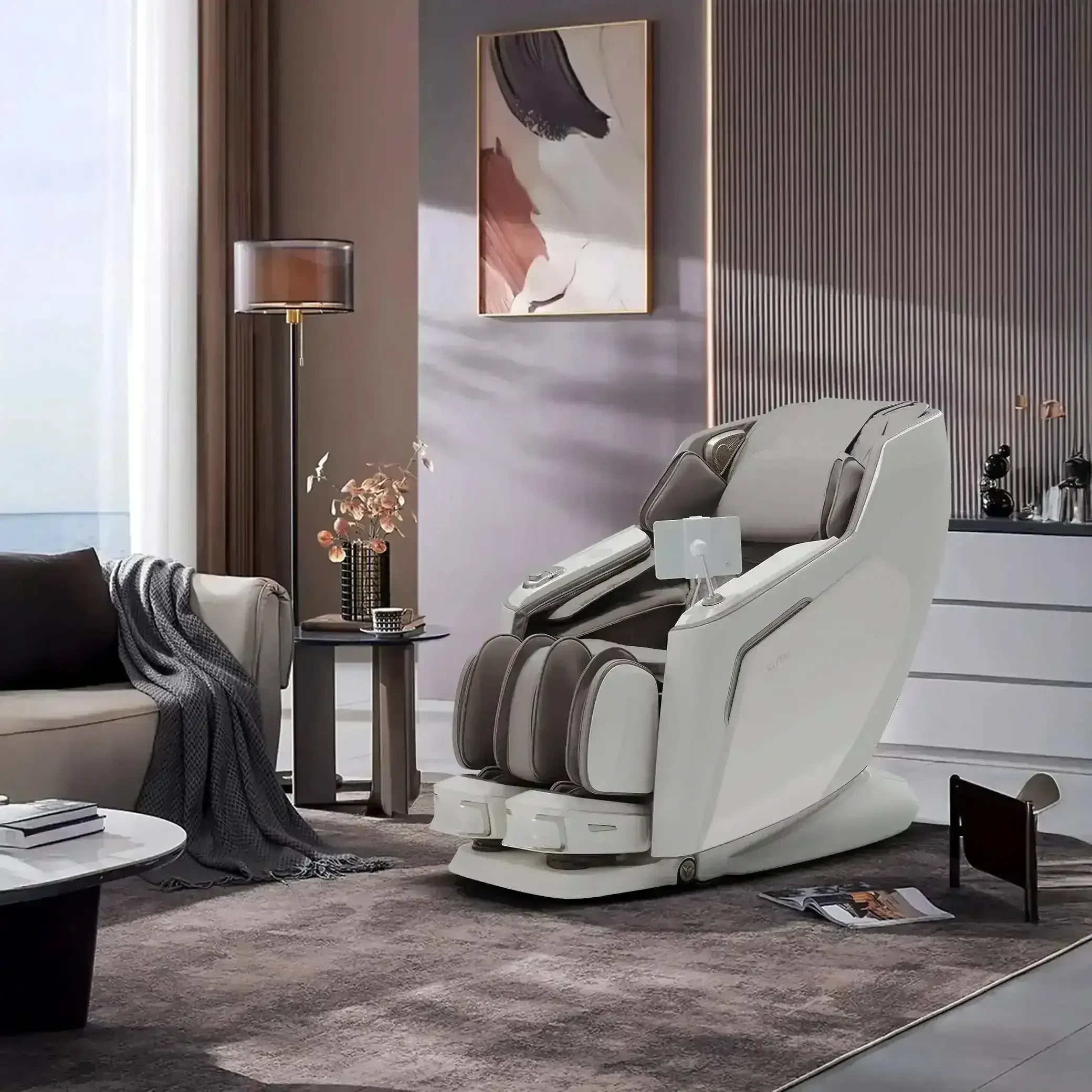 Vanquish Massage Chair (White) massage chair UAE