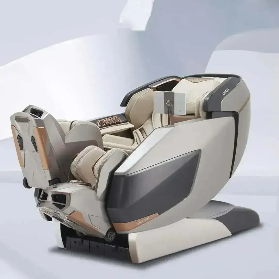 AI Robotic Massage Chair (Glacier Silver) massage chair Saudi Arabia