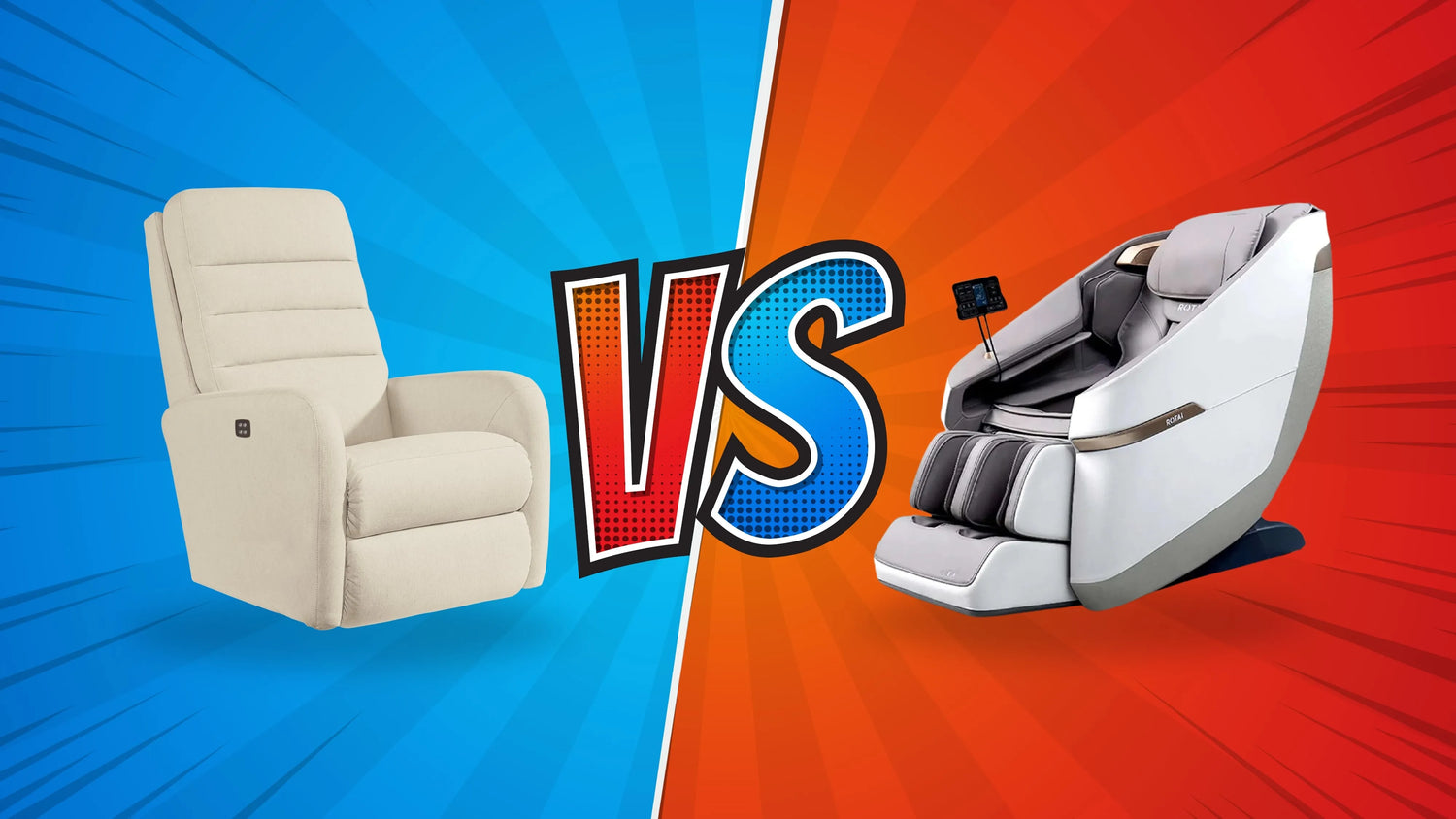 Recliner or Massage Chair: Which Is Right for You? - Rotai - Best Massage Chair in Dubai UAE - Shop massage chairs in Dubai, UAE, Abu Dhabi