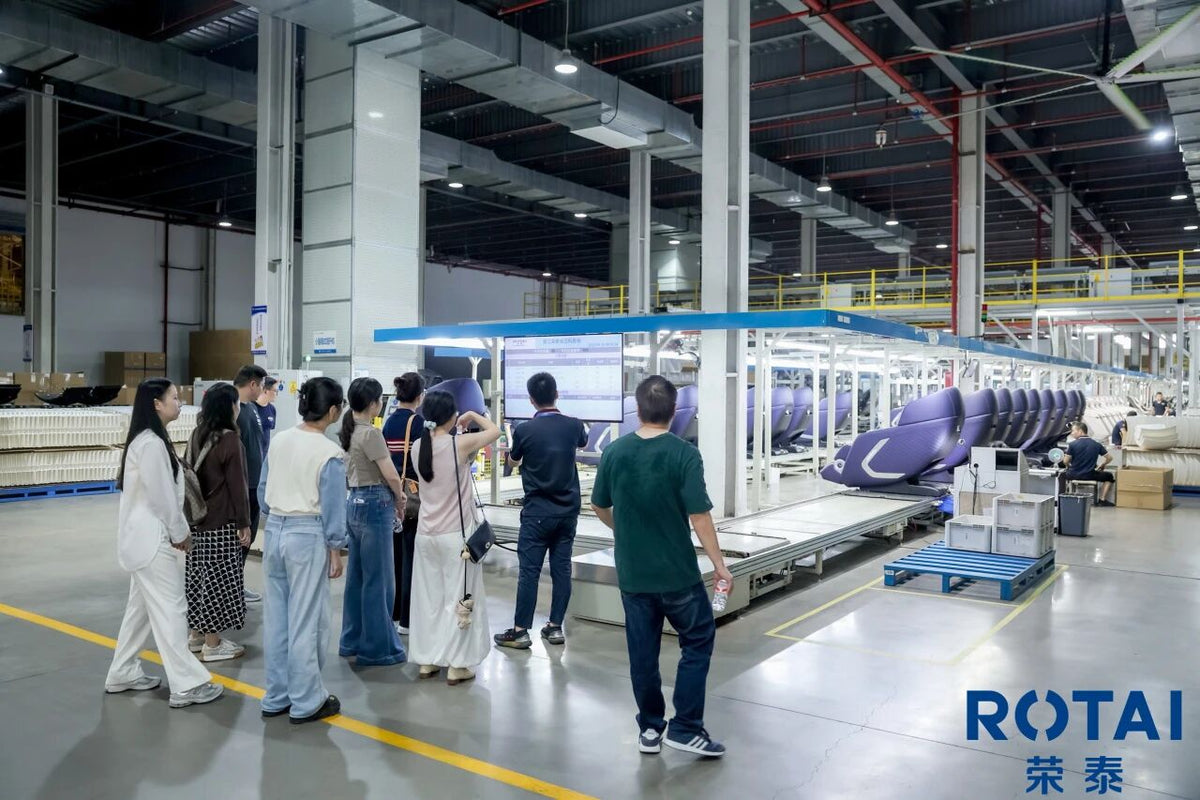 خط إنتاج كراسي التدليك من ROTAI