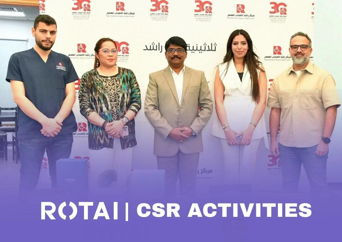 أنشطة المسؤولية الاجتماعية لشركة ROTAI في الإمارات