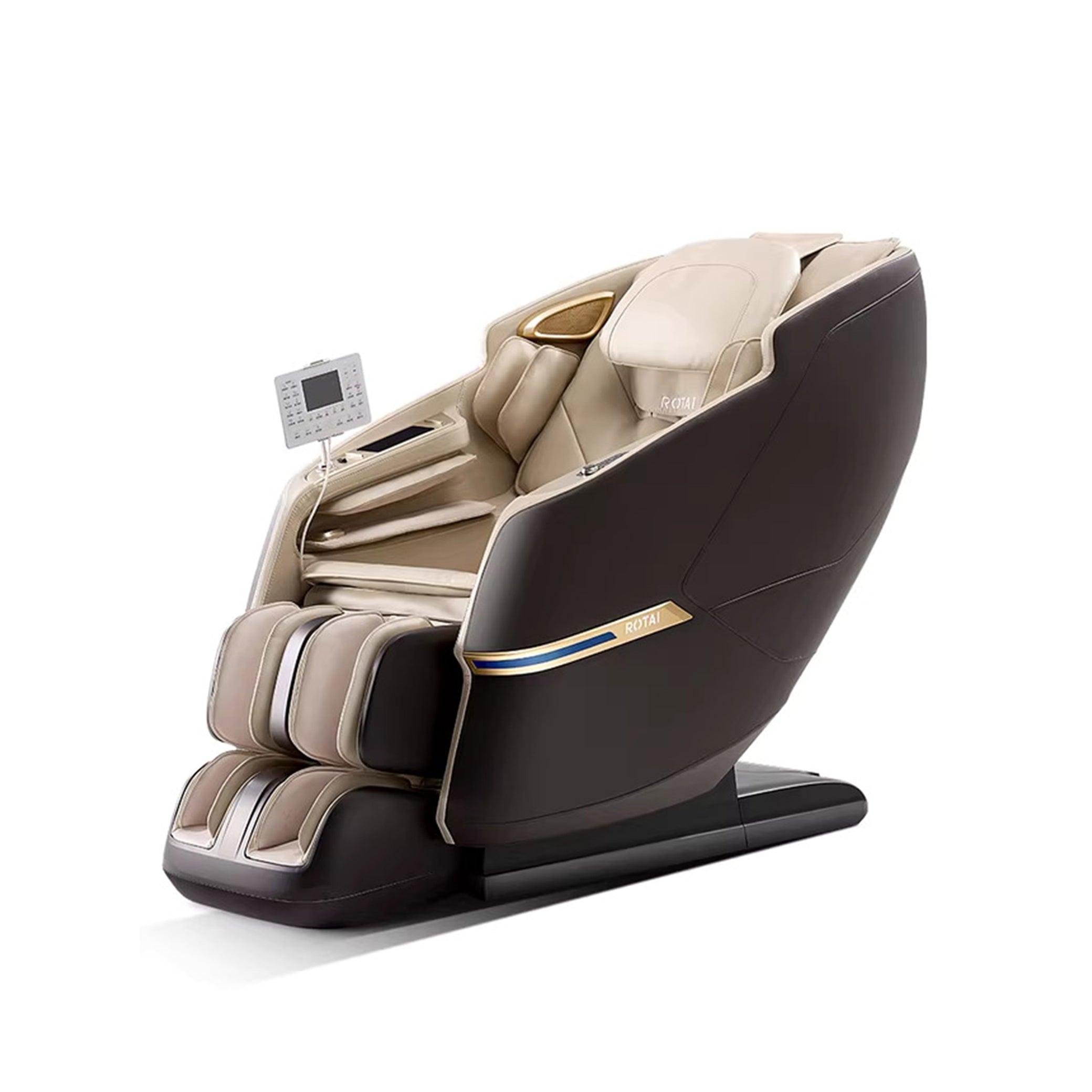 Royal Magestic Pro Massage Chair (Brown) with 3D Movement and AI Smart Massage technology - best massage chair in UAE and Dubai.