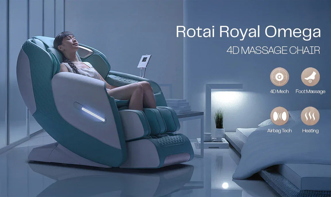 Rotai - Best Massage Chair in Dubai, UAE - Shop massage chairs in Abu Dhabi, UAE, Saudi Arabia كرسي التدليك