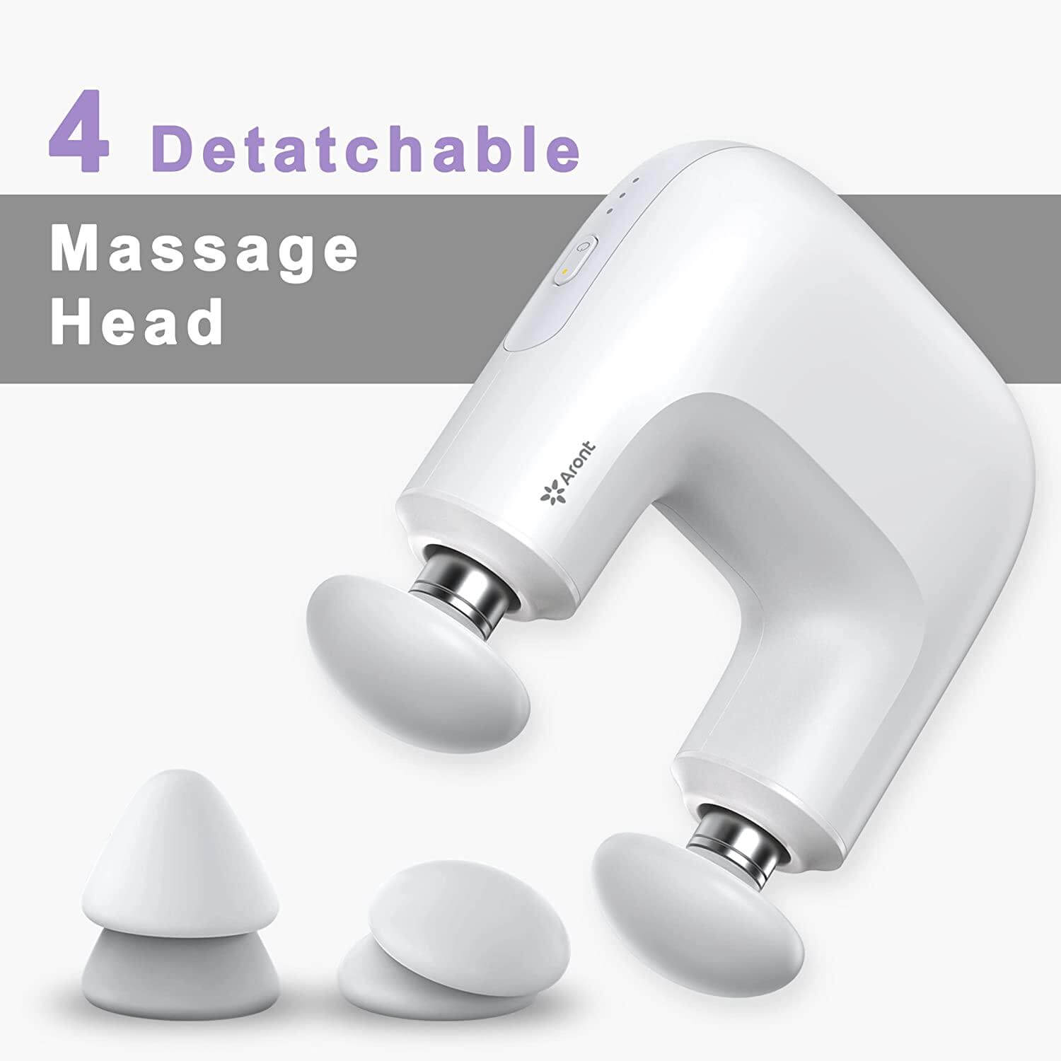 Double Head Massage Gun - مسدس تدليك مزدوج الرأس