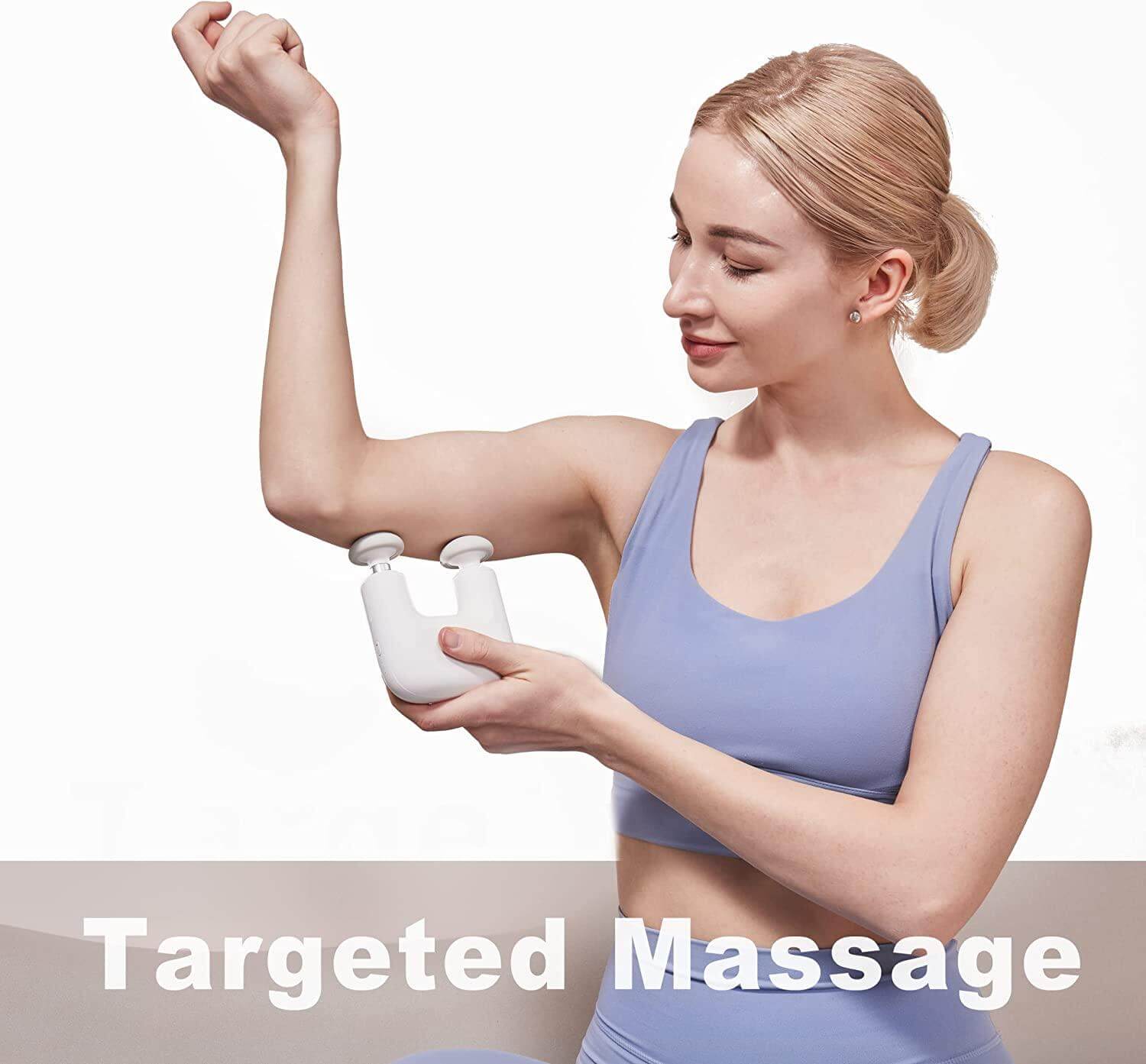 Double Head Massage Gun - مسدس تدليك مزدوج الرأس