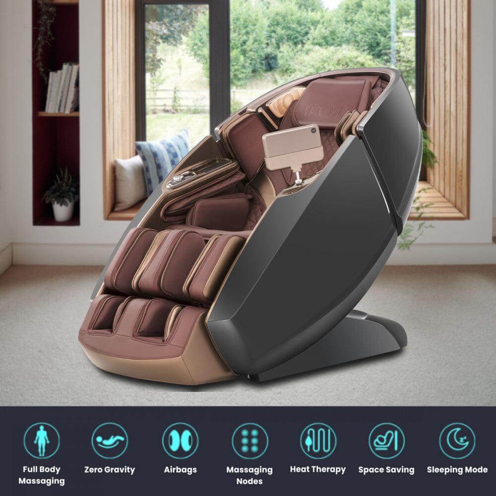 Gemini luxury Massage Chair Red, best massage chair, massage chair Dubai, massage chair uae, massage chair Saudi Arabia, كرسي التدليك, Best massage chair in Dubai UAE, buy massage chair